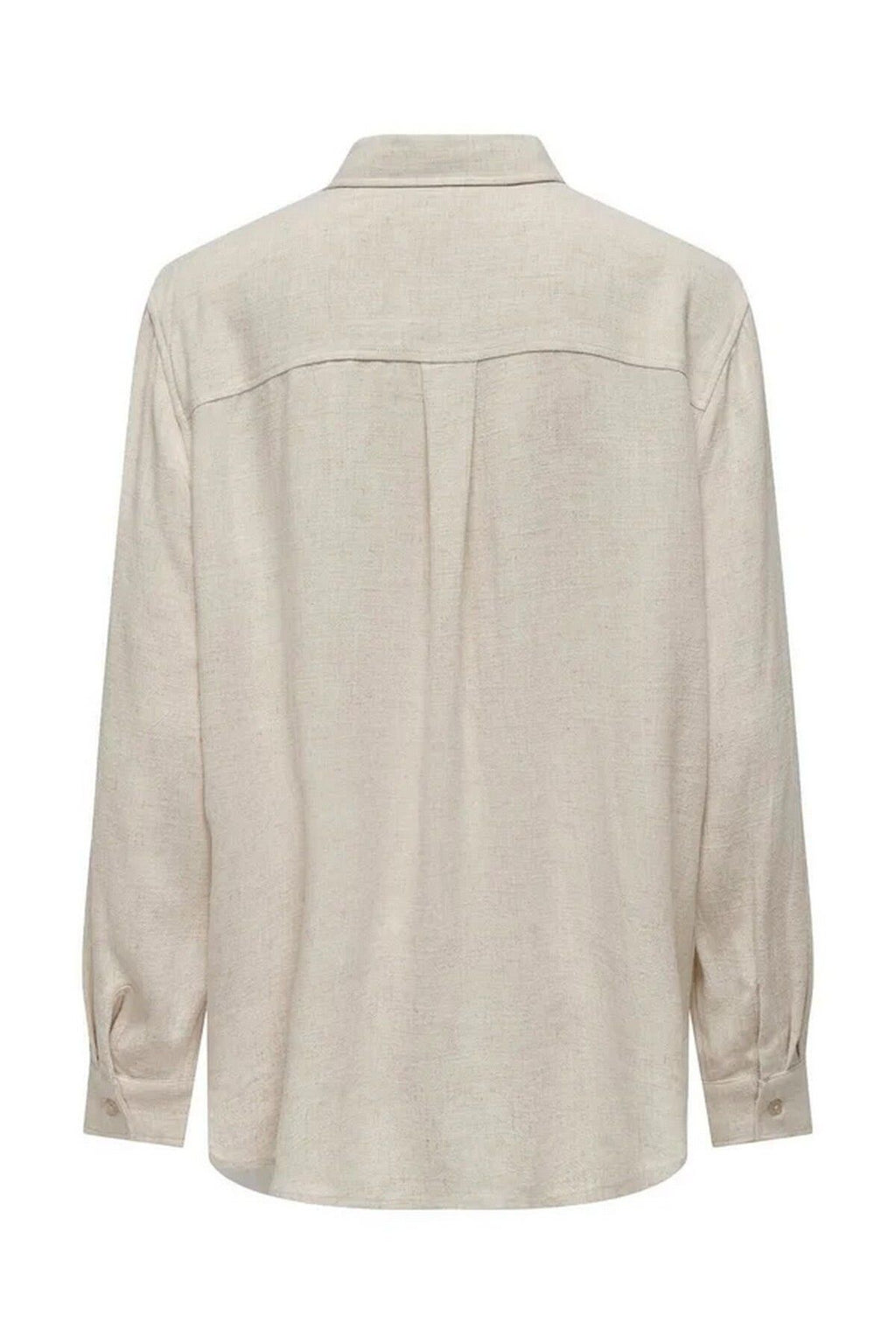 Only Minimalist Oversize Uzun Kol Gömlek Yaka Günlük Gömlek
