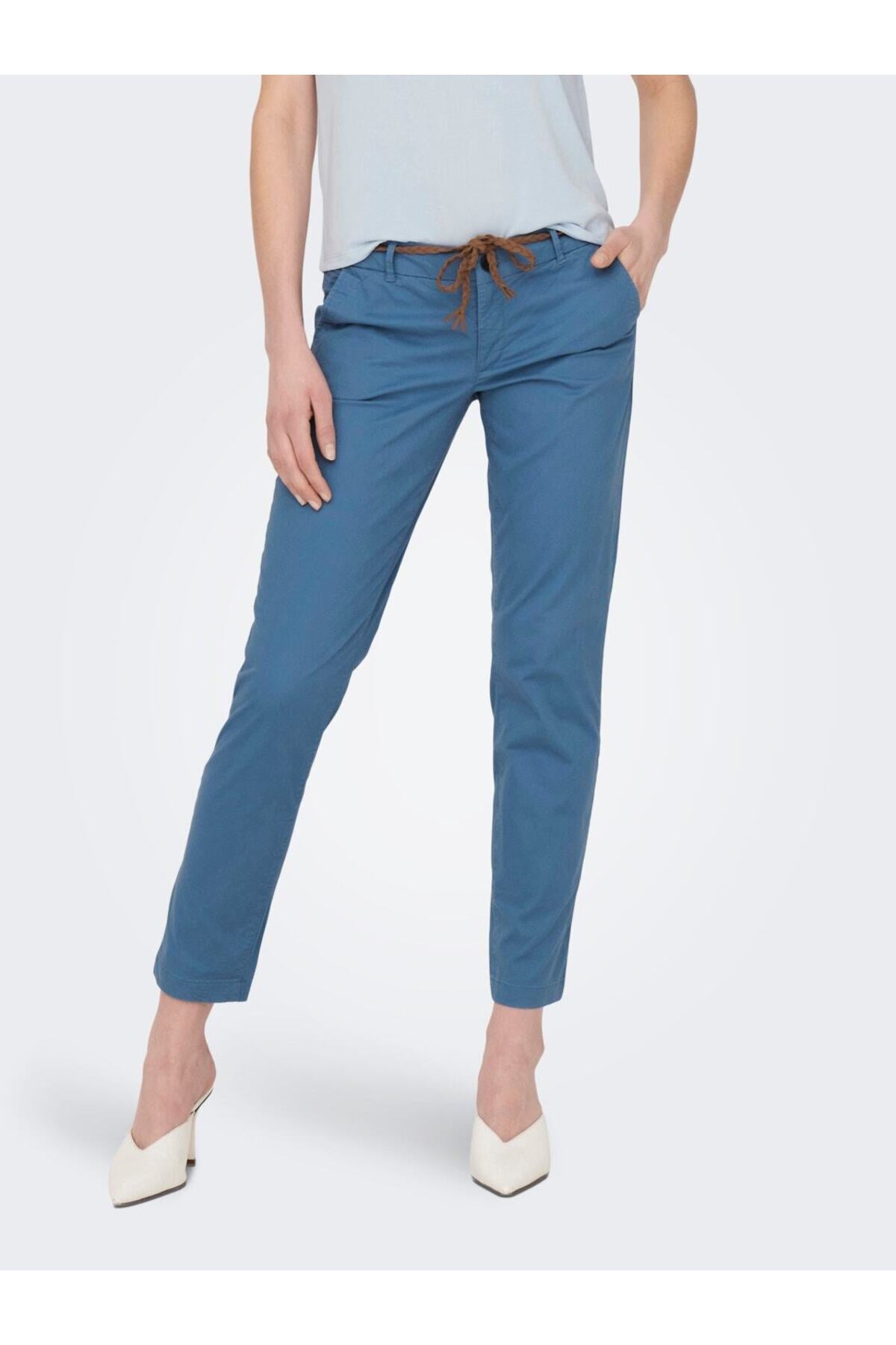 Only Kadın Regular Fit Pantolon - Minimalist Tarz Günlük Translation missing: tr.content.product_image_secondary