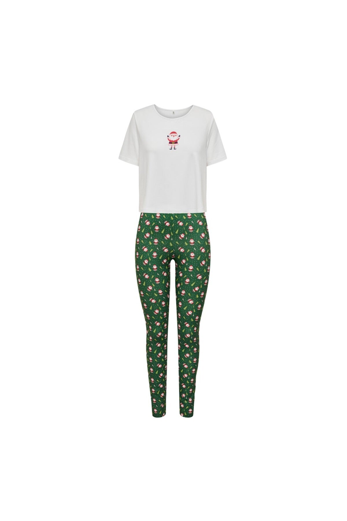 Only Minimalist Crop Kadın Pijama Takımı - Kısa Kol Rahat Uyku Translation missing: tr.content.product_image_main
