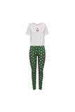 Only Minimalist Crop Kadın Pijama Takımı - Kısa Kol Rahat Uyku