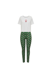 Only Minimalist Crop Kadın Pijama Takımı - Kısa Kol Rahat Uyku