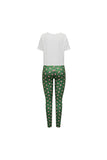 Only Minimalist Crop Kadın Pijama Takımı - Kısa Kol Rahat Uyku