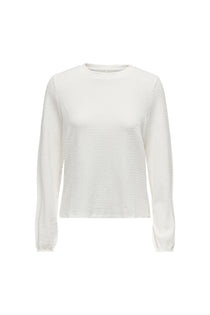 Only Minimalist Oversize Uzun Kol Crop Bluz - Günlük Şıklık