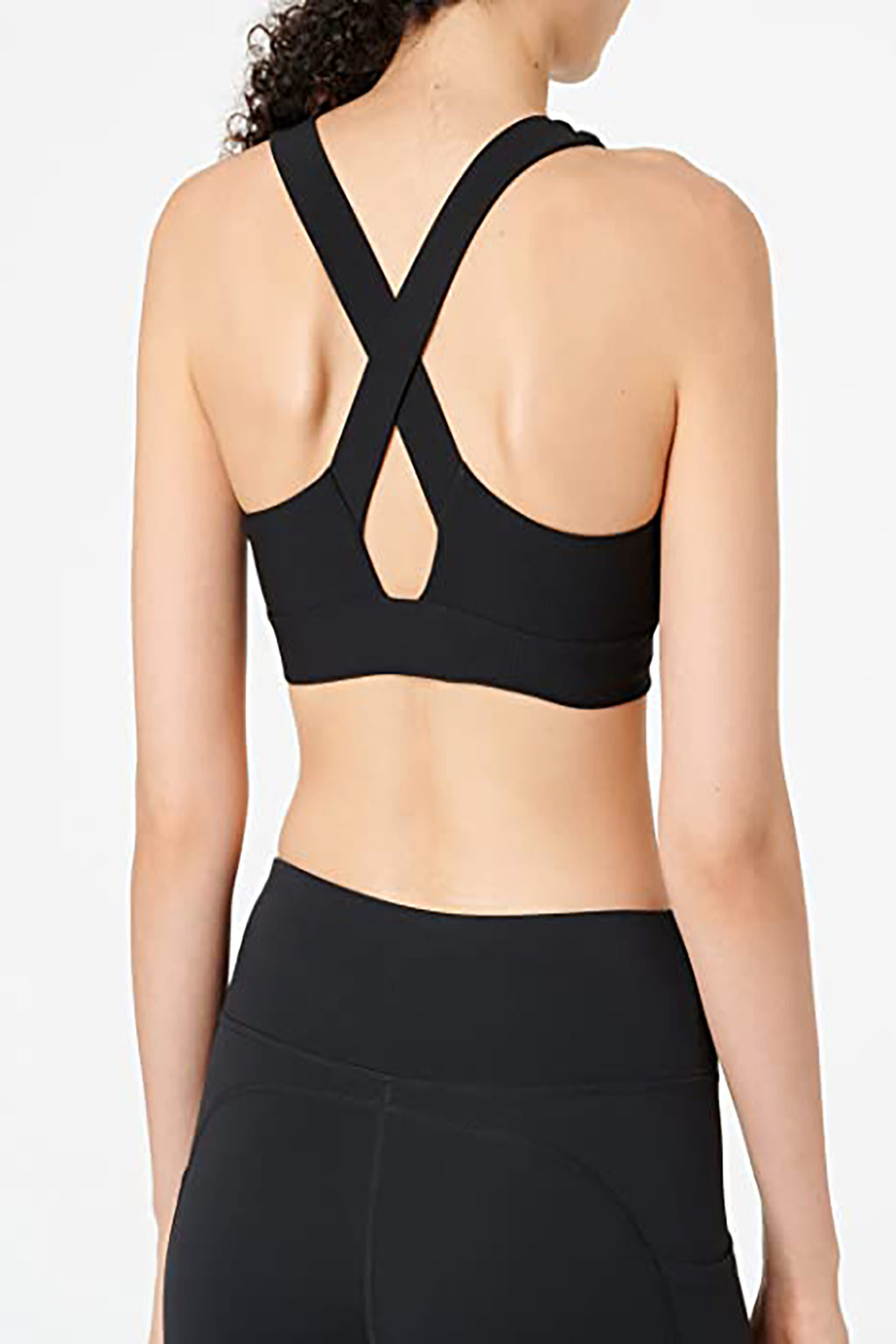 Only Minimalist V Yaka Crop Büstiyer - Spor - Rahat