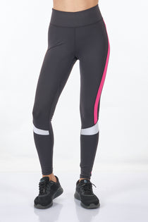 Only Minimalist Yüksek Bel Spor Tayt - Yan Detaylı - Günlük