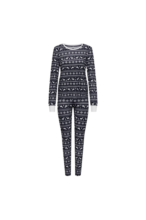 Only Uzun Kol Gece Pijama Takımı - Rahat ve Sıcak Kışlık Desen