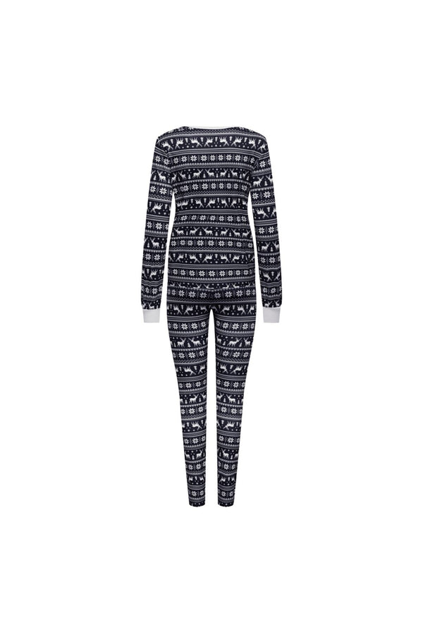 Only Uzun Kol Gece Pijama Takımı - Rahat ve Sıcak Kışlık Desen