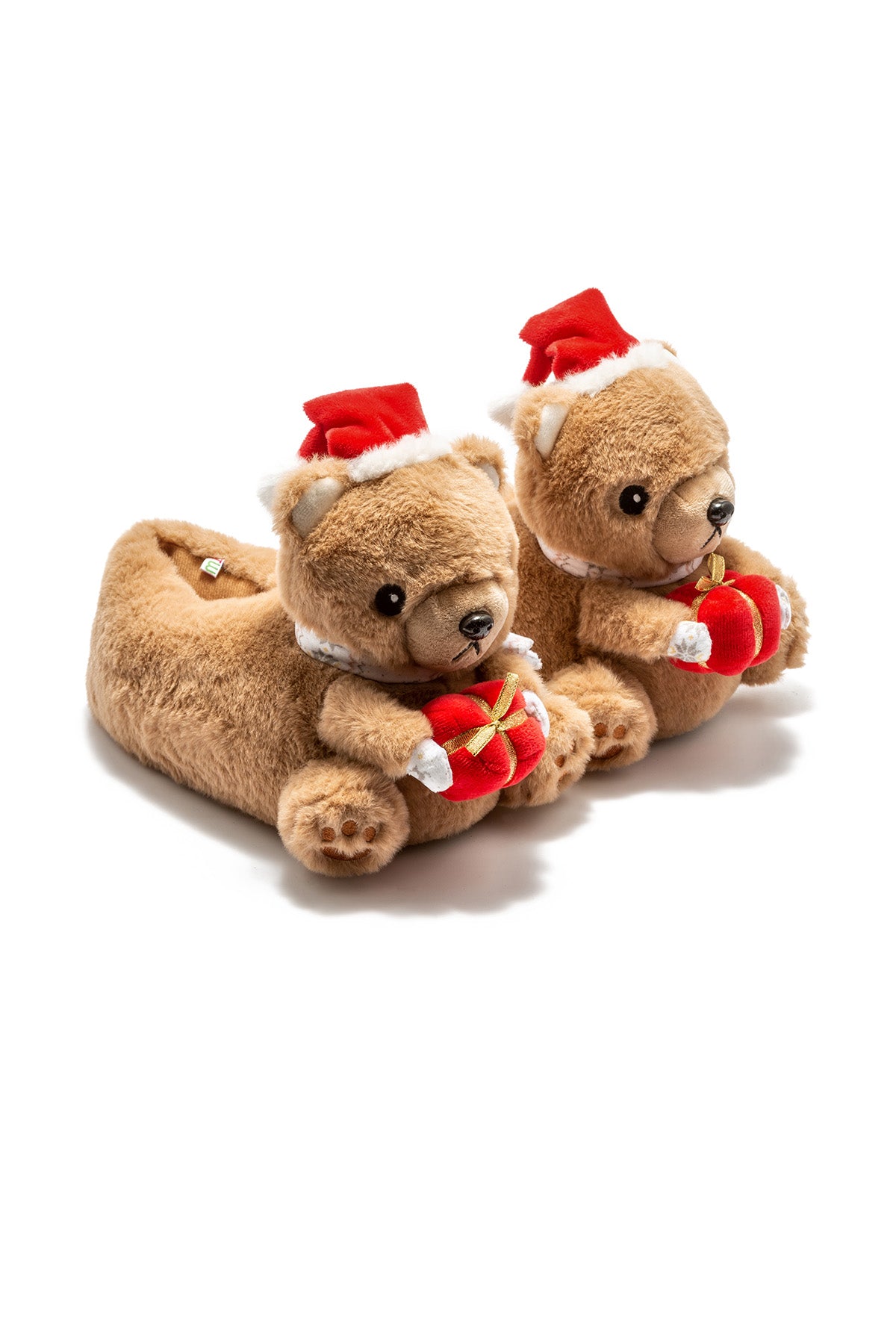 Twigy Ayıcıklı Peluş Noel Pandufları - Rahat ve Sıcak Kış Ayakkabıları Translation missing: tr.content.product_image_main