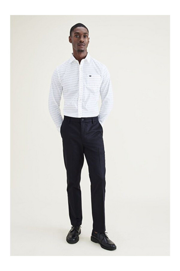 Dockers Erkek Minimalist Pantolon - Regular Fit - Günlük & Ofis