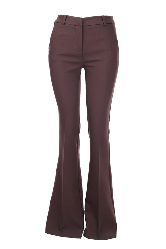 Ekol Kadın Minimalist Yüksek Bel Midi Çan Pantolon - Günlük & İş