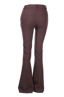 Ekol Kadın Minimalist Yüksek Bel Midi Çan Pantolon - Günlük & İş
