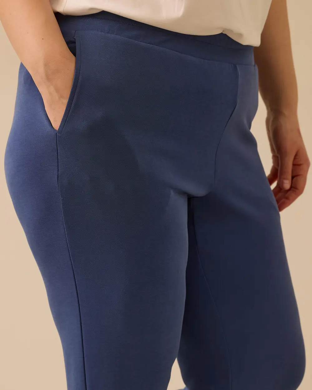 Gala-xi Oversize Midi Kadın Pantolon - Minimalist Günlük Stil Translation missing: tr.content.product_image_secondary