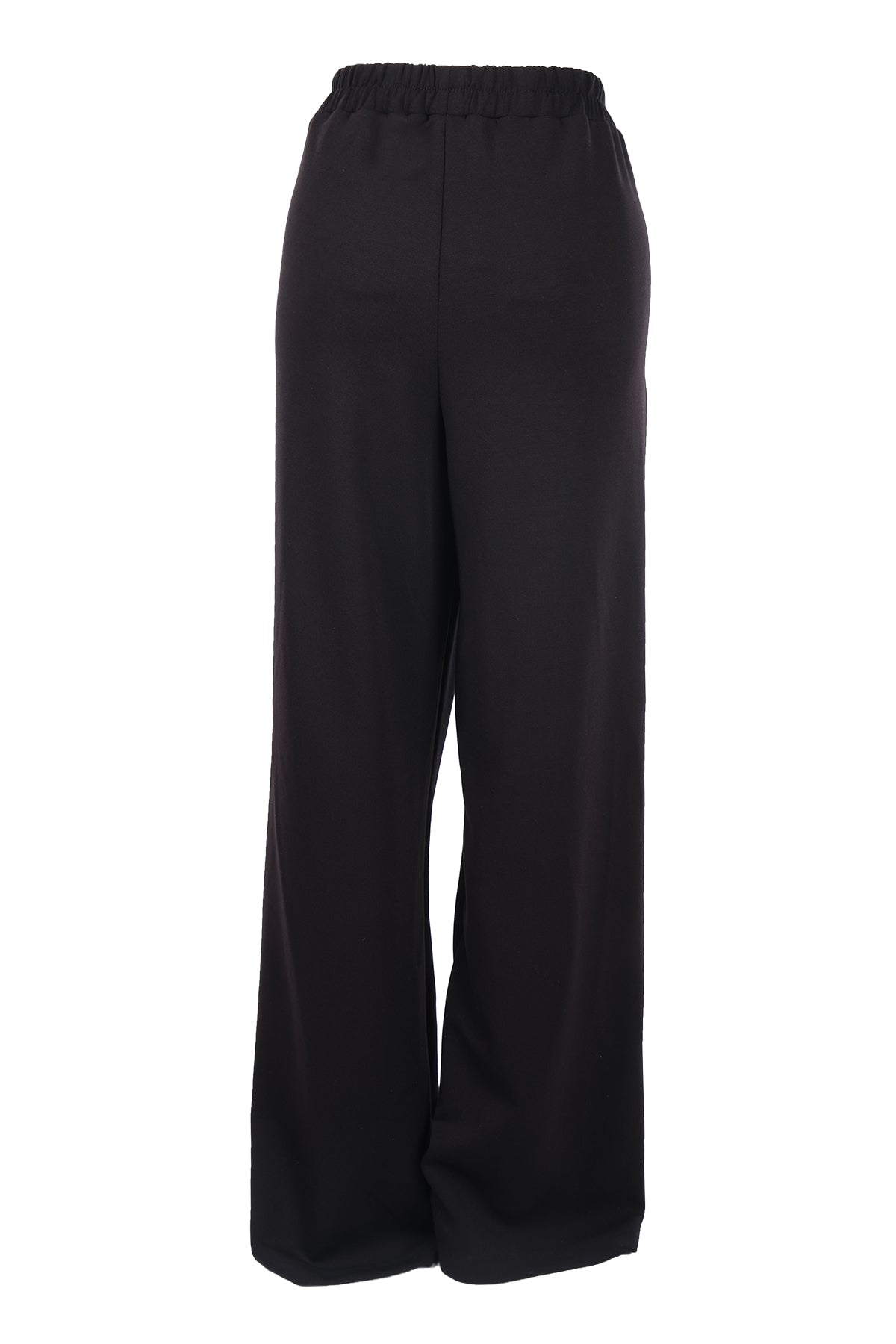 Gala-xi Minimalist Yüksek Bel Geniş Paça Midi Kadın Pantolon
