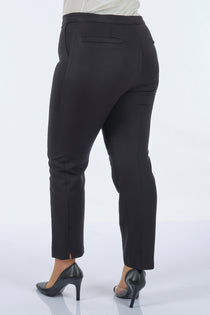 Garni Minimalist Yüksek Bel Kadın Pantolon - Günlük & İş
