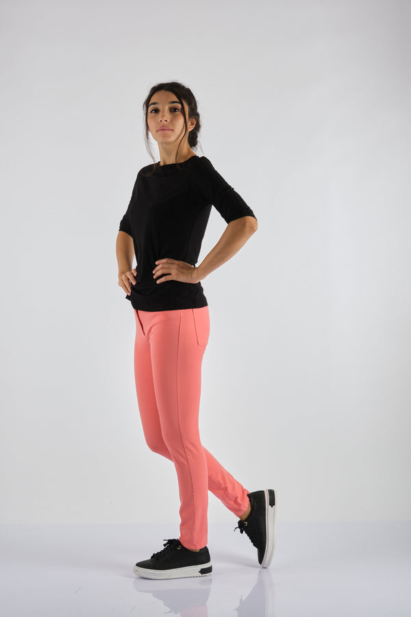 Garni Kadın Slim Fit Midi Pantolon - Günlük Şıklık