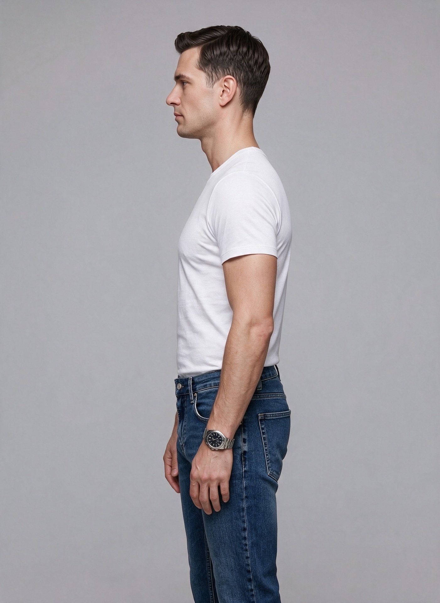 JSCO Erkek Normal Kesim Denim Jean Pantolon Düğme Kapatmalı JS2213-C112 İkincil görsel