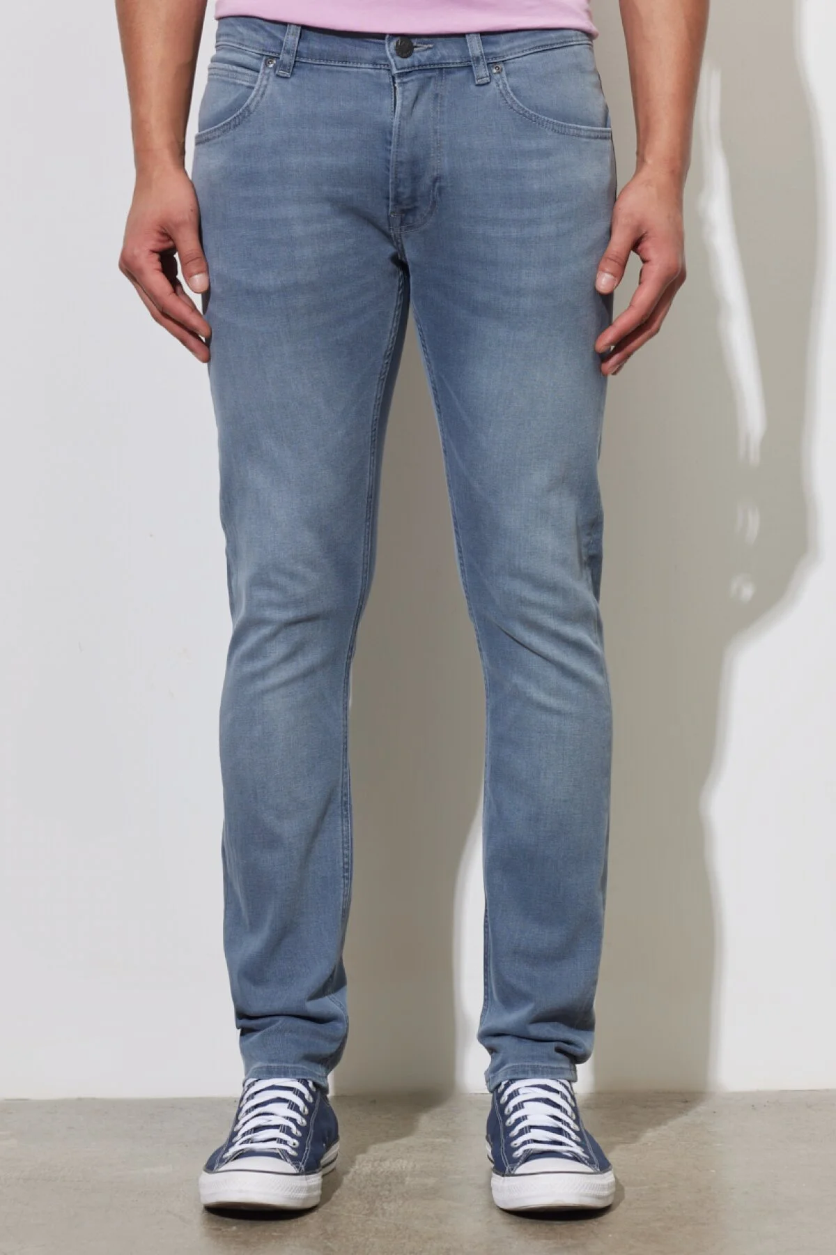 Lee Erkek Slim Fit Jean - Minimalist Günlük Stil - Hemen Al! Ana görsel