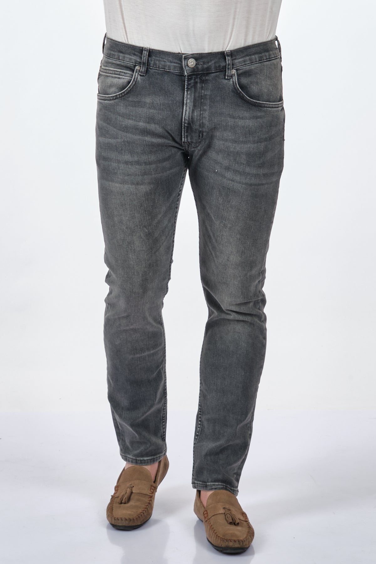Lee Erkek Slim Fit Jean - Minimalist Vintage Günlük Translation missing: tr.content.product_image_main