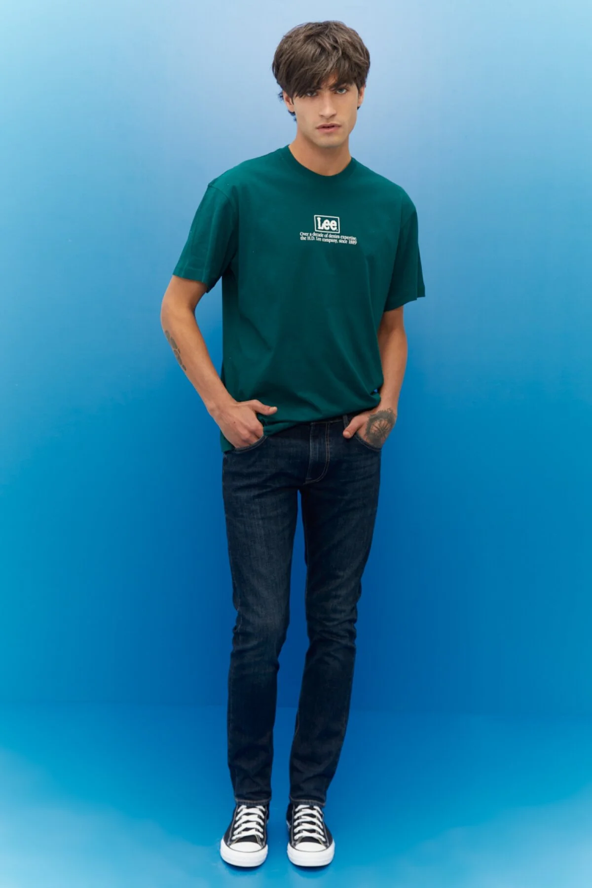 Lee Slim Fit Erkek Jean - Minimalist Günlük Stil Translation missing: tr.content.product_image_main