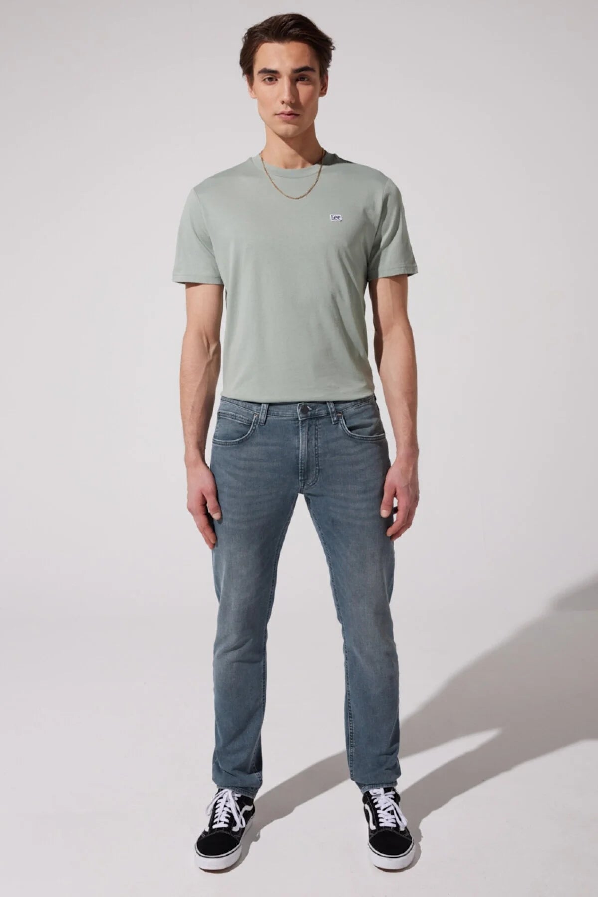 Lee Erkek Slim Fit Minimalist Jean Pantolon - Günlük Kullanım