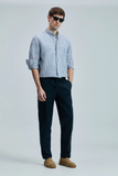 Lufian Minimalist Keten Erkek Pantolon - Regular Fit - Günlük Kombinler İçin