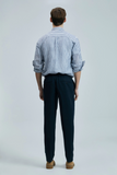Lufian Minimalist Keten Erkek Pantolon - Regular Fit - Günlük Kombinler İçin