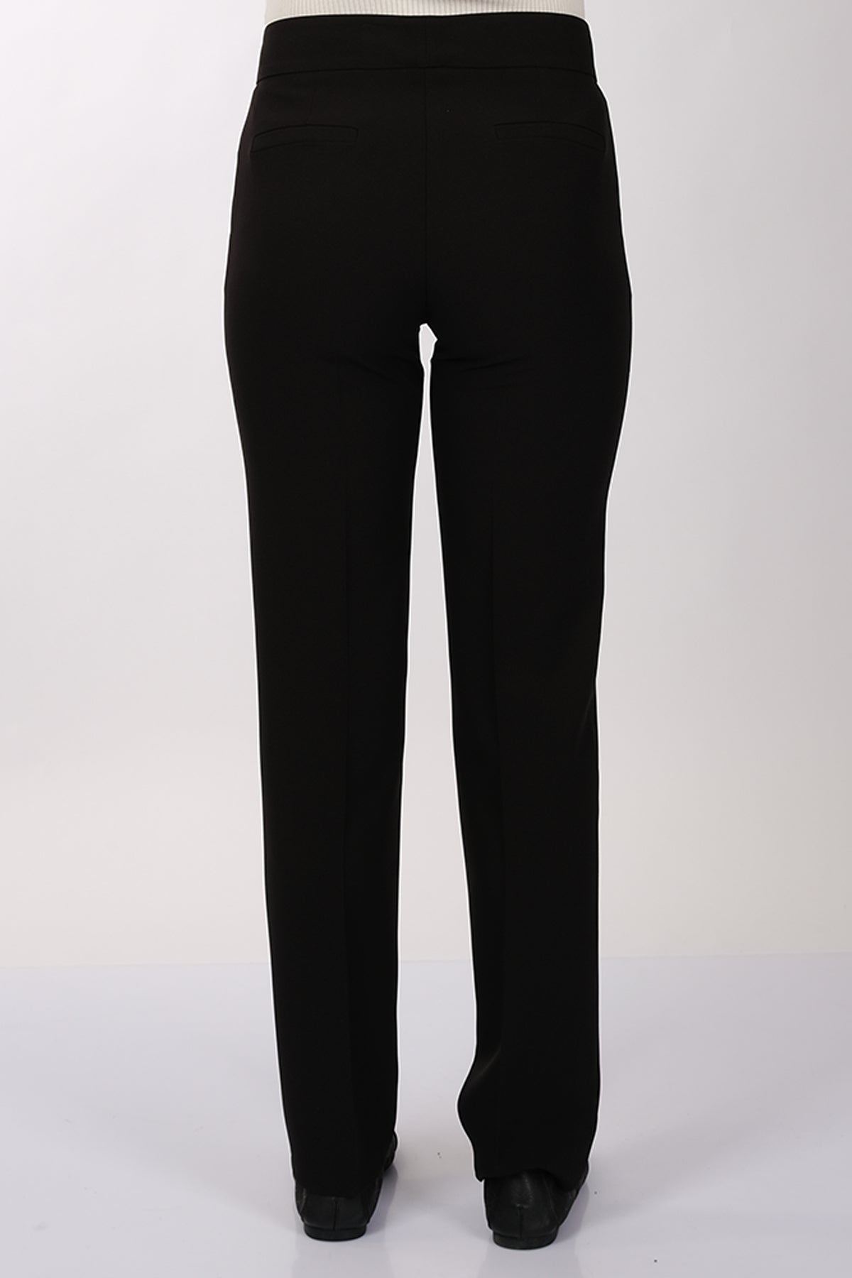 Modiva Minimalist Yüksek Bel Regular Fit Kadın Pantolon - Günlük & İş