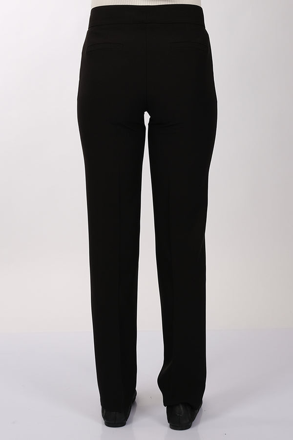 Modiva Minimalist Yüksek Bel Regular Fit Kadın Pantolon - Günlük & İş