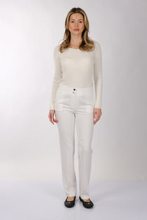 Modiva Minimalist Yüksek Bel Regular Fit Kadın Pantolon - Günlük & İş