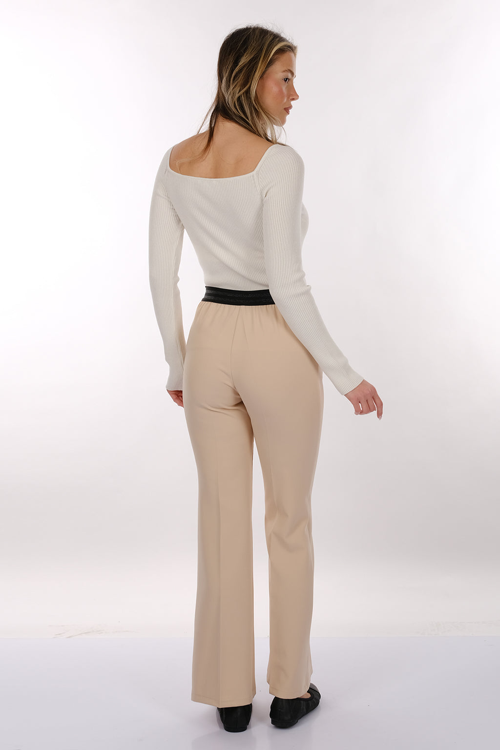 Modiva Minimalist Yüksek Bel Midi Kadın Pantolon - Günlük & Ofis Şıklığı