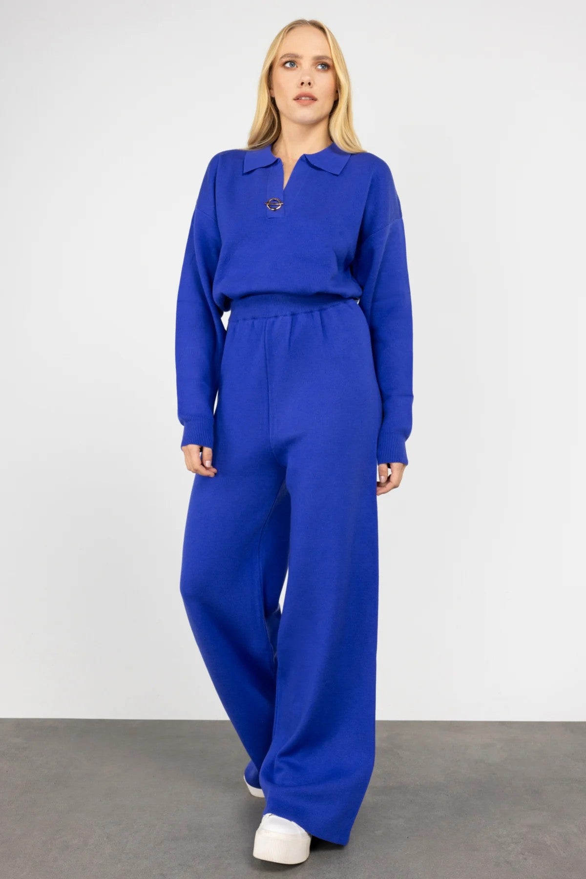 On Kadın Oversize Geniş Paça Minimalist Pantolon - Hızlı Kargo Translation missing: tr.content.product_image_main