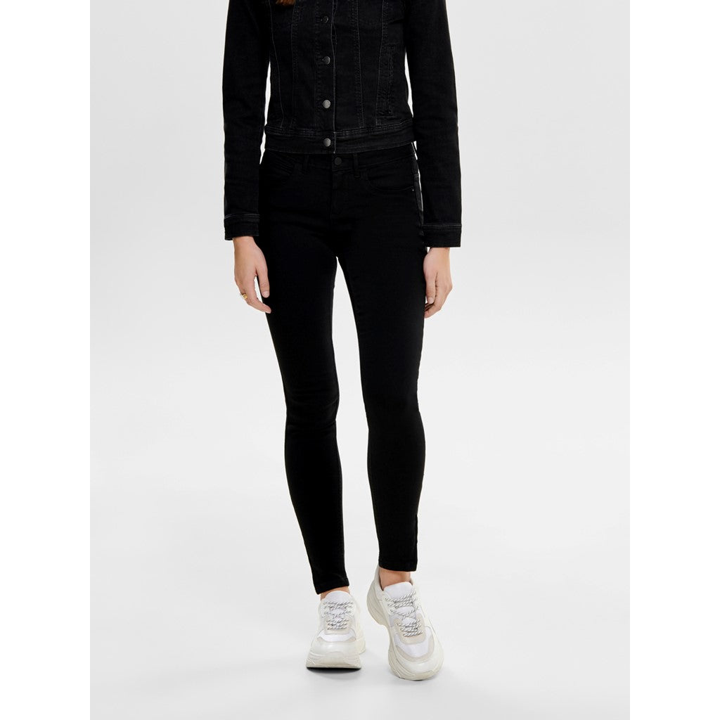 Only Minimalist Dar Paça Jean Pantolon - Yüksek Bel Slim Fit