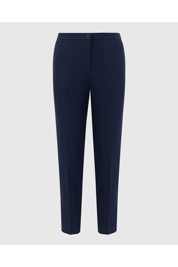 Seçil Minimalist Crop Kadın Pantolon - Yüksek Bel Midi - Günlük & İş