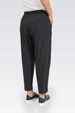 PİLE DETAYLI RAHAT KESİM BELİ LASTİKLİ ÖRME PANTOLON