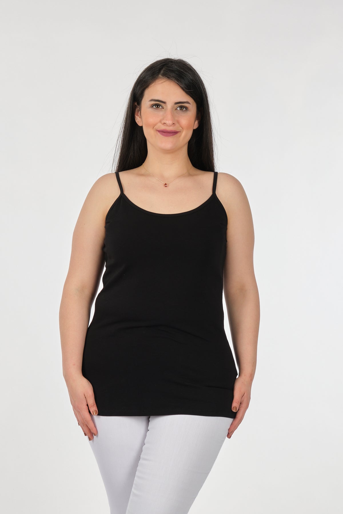 Vedi-bb Oversize Straplez T-Shirt Kadın - Minimalist Günlük Translation missing: tr.content.product_image_secondary