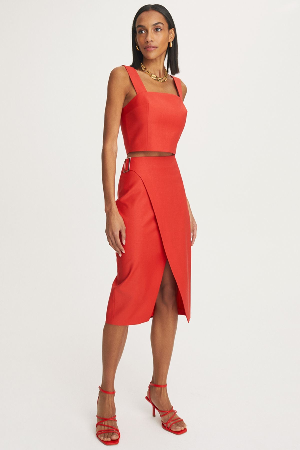 Perspective Midi Wrap Etek - Minimalist Şıklık Translation missing: tr.content.product_image_main