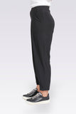 PİLE DETAYLI RAHAT KESİM BELİ LASTİKLİ ÖRME PANTOLON
