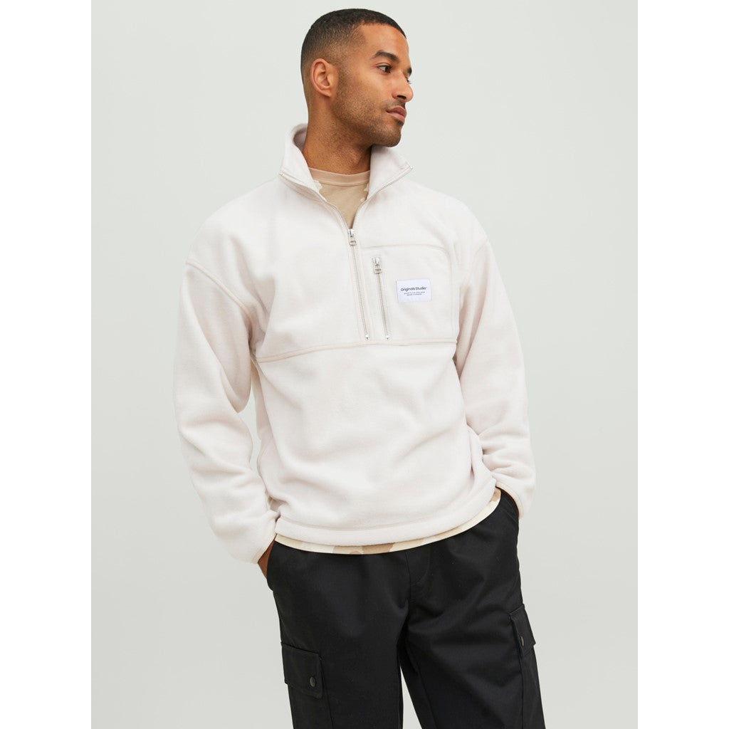 Jack&Jones Oversize Minimalist Erkek Polar - Günlük Kullanım