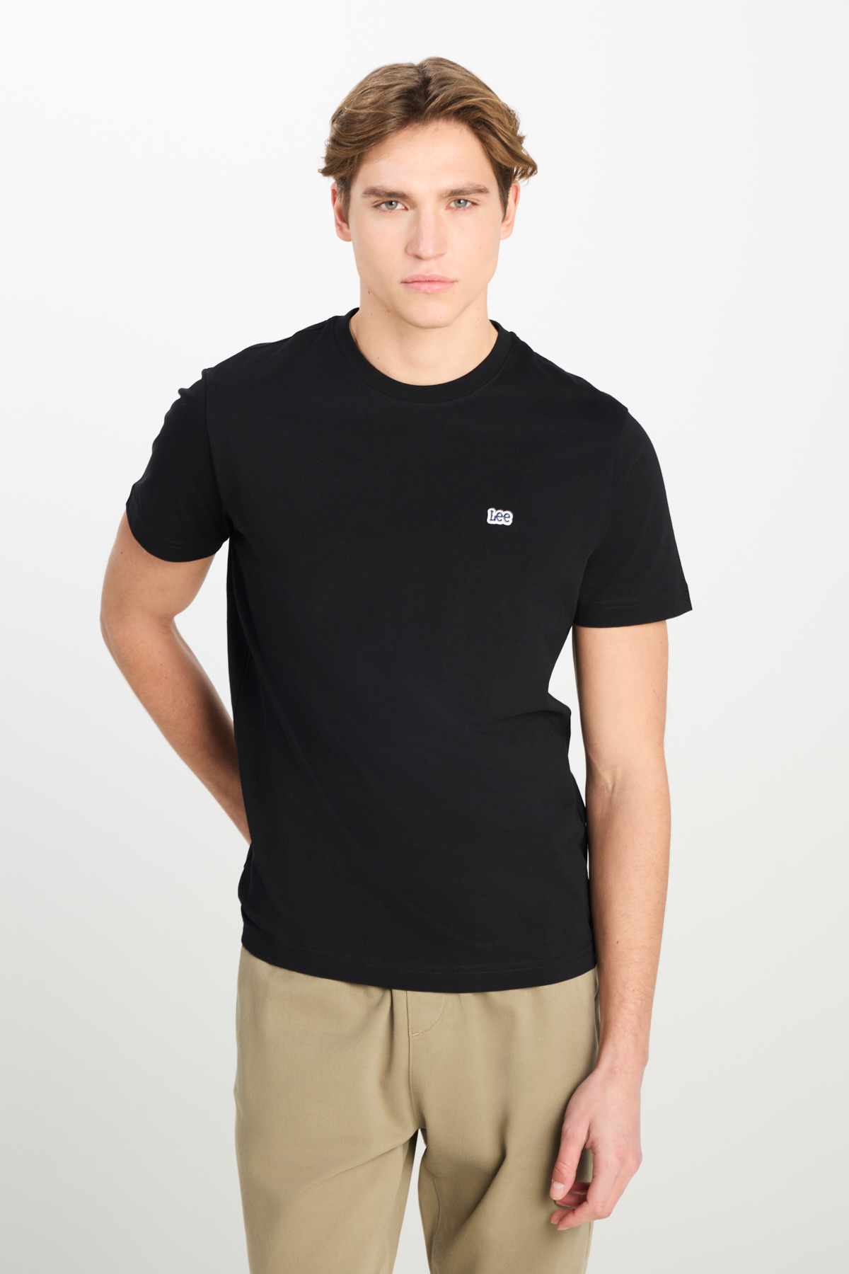 Regular Fit Normal Kesim Bisiklet Yaka Pamuklu T-Shirt Translation missing: tr.content.product_image_main