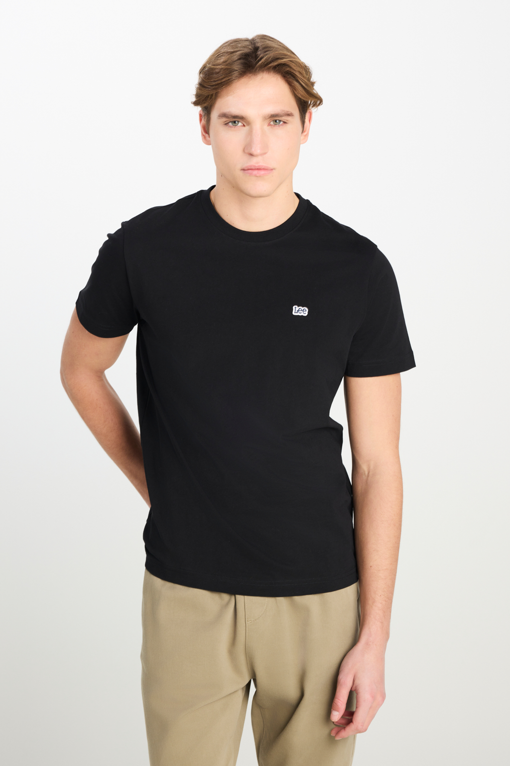 Regular Fit Normal Kesim Bisiklet Yaka Pamuklu T-Shirt