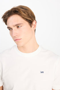 Regular Fit Normal Kesim Bisiklet Yaka Pamuklu T-Shirt Lee