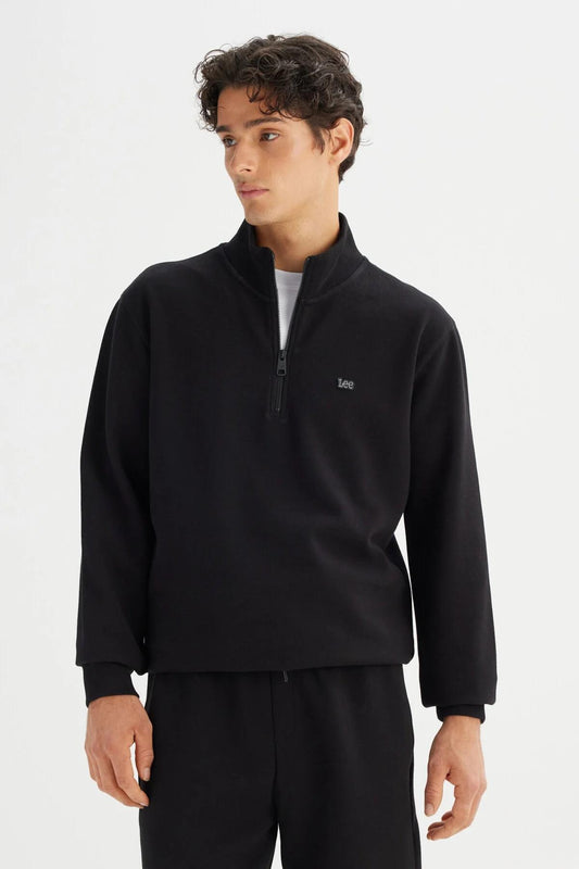 Regular Fit Normal Kesim Fermuar Detaylı Sweatshirt Lee