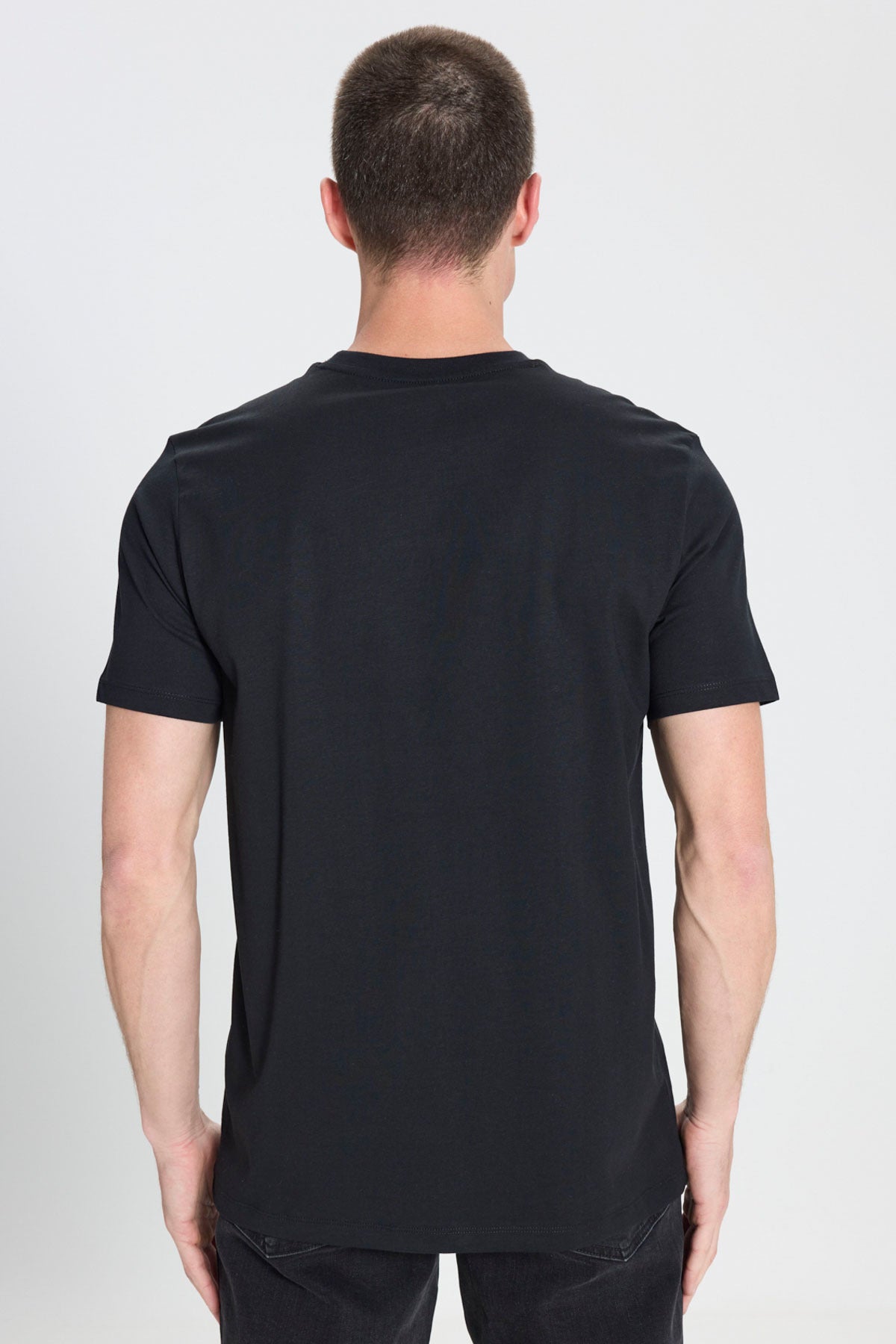 Relaxed Fit Normal Kesim Bisiklet Yaka Wrangler