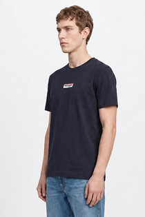 Relaxed Fit Rahat Kesim Bisiklet Yaka Logo Detaylı Wrangler