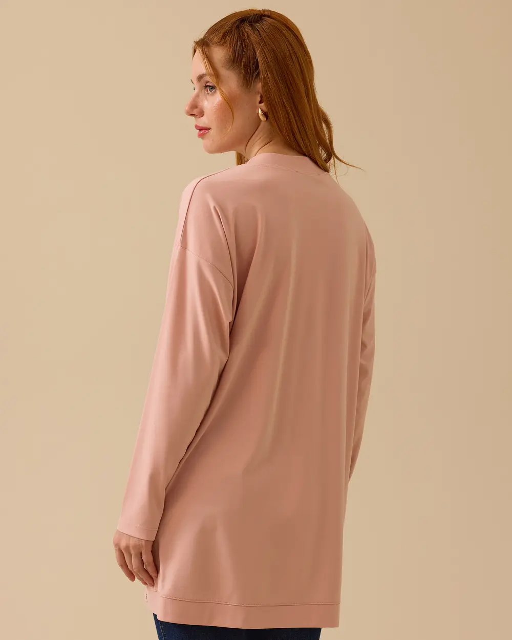 Scl Kadın Yuvarlak Yaka Basic Tunik 10002511211055 Translation missing: tr.content.product_image_secondary