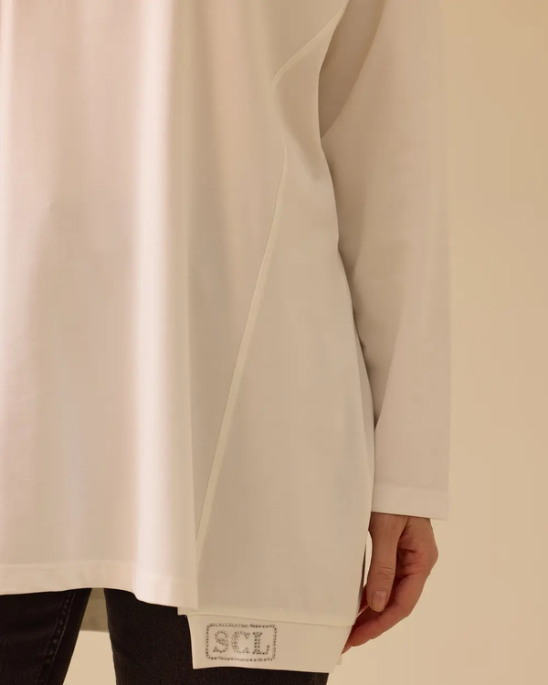 Scl Kadın Yuvarlak Yaka Basic Tunik 10002511211055