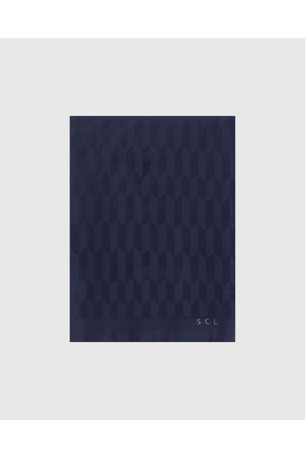 SCL Minimalist Geometrik Desen Kadın Şal - Günlük Kullanım