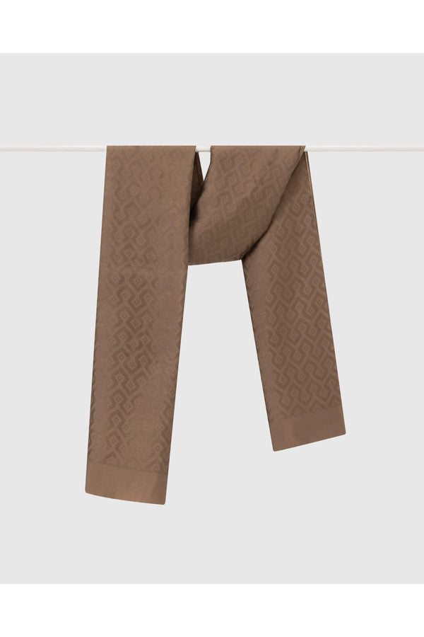 SCL Minimalist Geometrik Desen Kadın Şal - Oversized & Şık