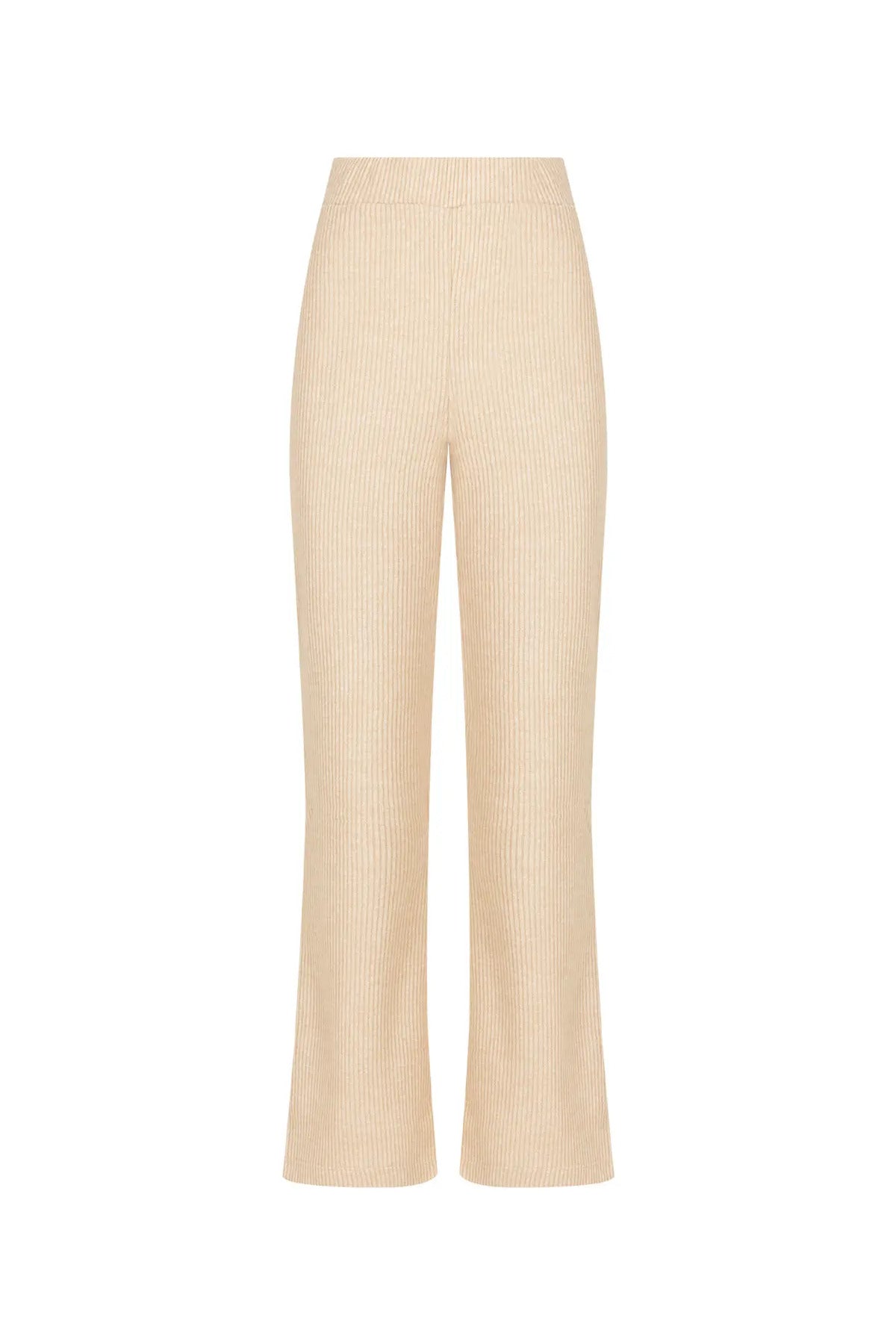 Seçil Minimalist Midi Kırışık Pantolon - Rahat Kesim Translation missing: tr.content.product_image_main