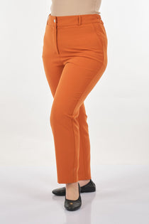 Sedna Minimalist Yüksek Bel Regular Fit Kadın Pantolon - Günlük & İş